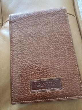 VTG LANVIN CELLERINI Fizenze Wallet – Handcrafted–New Old Stock